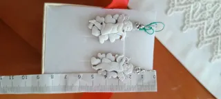 Orecchini cammeo angeli argento 925