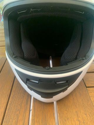 Casco Moto LS2 Infantil + Guantes Piel