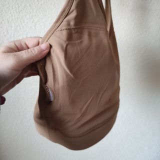 Sujetador deportivo mujer marrón de alto impacto M