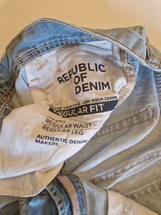 Jeans Republic of Denim uomo blu