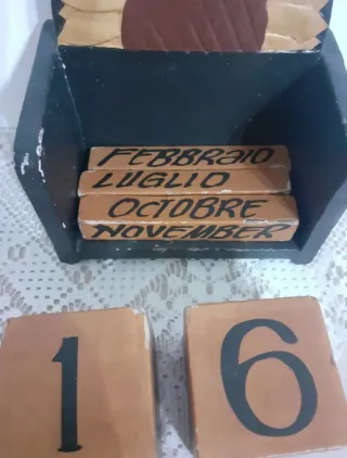 Calendario Vintage Giratorio