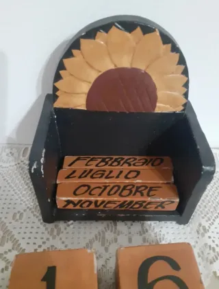 Calendario Vintage Giratorio