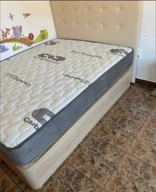 Canapé madera cama individual