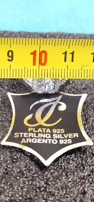 Anillo de lujo "Circonitas Brillantes" (Plata 925)