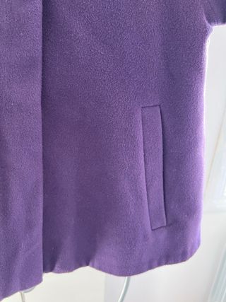 Capa Morada con mangas