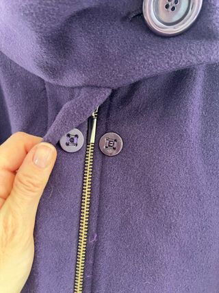 Capa Morada con mangas