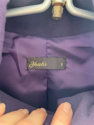 Capa Morada con mangas