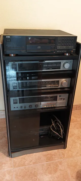 Equipo de Sonido Aiwa, JVC, Panasonic