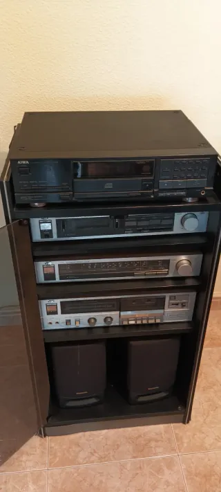 Equipo de Sonido Aiwa, JVC, Panasonic