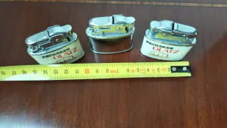 Lote 3 mecheros vintage Pacharán Olaz