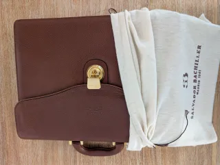 Maletín piel marrón Salvador Bachiller