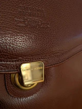 Maletín piel marrón Salvador Bachiller