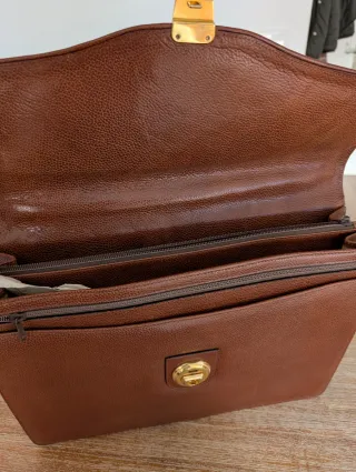 Maletín piel marrón Salvador Bachiller