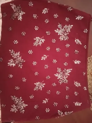 Falda Zara lentejuelas plateadas