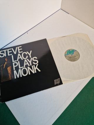 Steve Lacy Plays Monk LP Jazz
