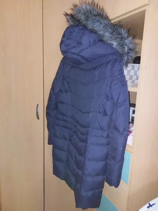 Abrigo de plumas ONLY azul