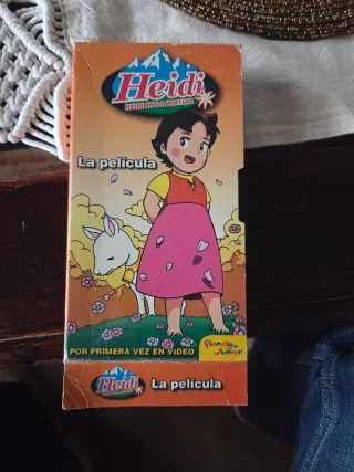 Película VHS Heidi en la Montaña