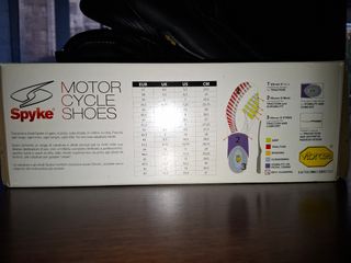 Stivaletti moto Spyke pelle waterproof 45