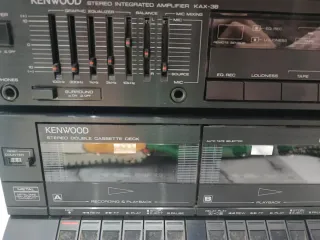 Equipo Kenwood KD-37R, KT-38L, KAX-38