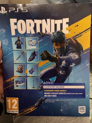 Pack Caos Floreciente Fortnite PS5