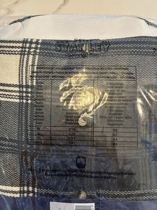 Camisa con estampado cuadros