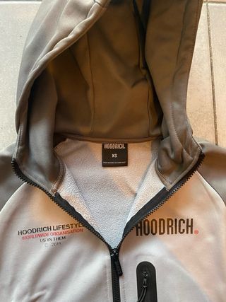 Sudadera Hoodrich gris con capucha