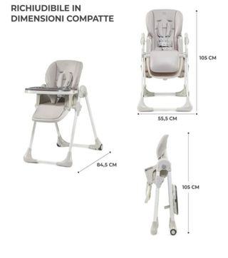 Trona Kinderkraft plegable compacta