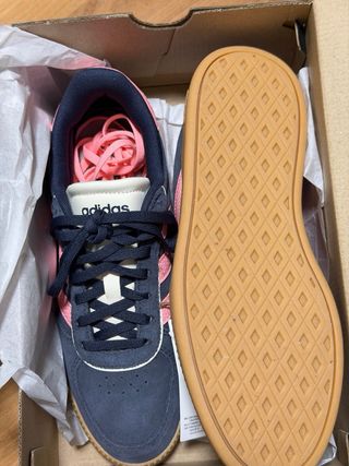 Zapatillas Adidas Azul y Rosa