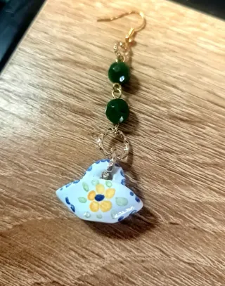 Orecchini ceramica fatti a mano