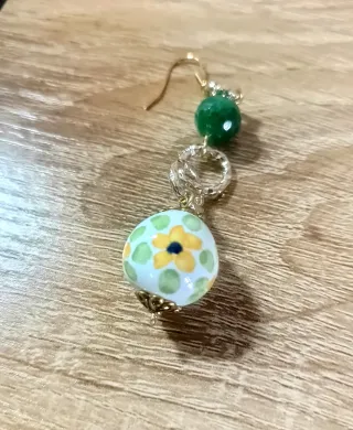 Orecchini ceramica fatti a mano