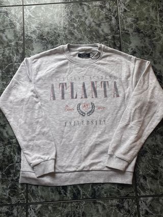 Sudadera Gris Atlanta University