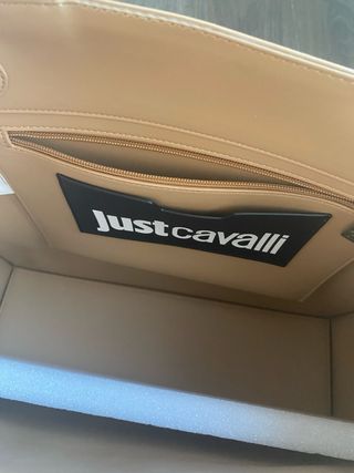 Bolso Just Cavalli Beige y Marrón