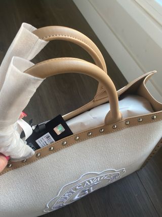 Bolso Just Cavalli Beige y Marrón