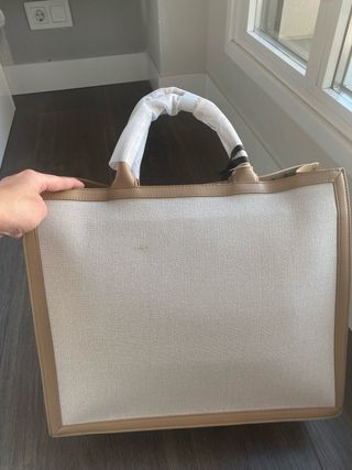 Bolso Just Cavalli Beige y Marrón