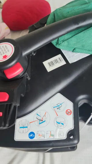 Silla Coche Portabebés Grupo 0+