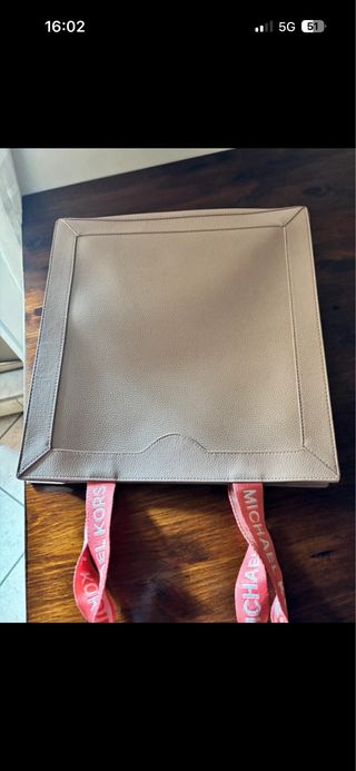 Borsa Michael Kors Beige/Rosa