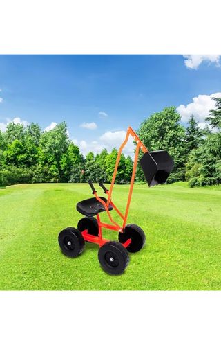 Excavadora con ruedas de juguete Small Foot 3+