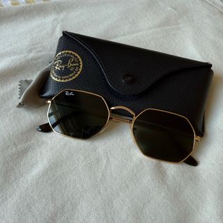 Gafas de Sol Ray-Ban Octagonales Doradas