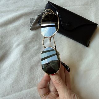 Gafas de Sol Ray-Ban Octagonales Doradas