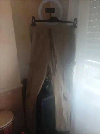 Pantalón cargo caqui talla XL