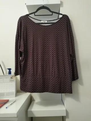 Camiseta Caroll Estampada Manga Larga