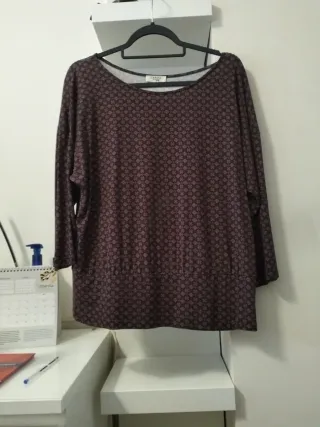 Camiseta Caroll Estampada Manga Larga