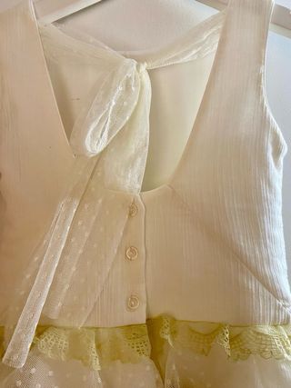 Vestido boda niña 5 años