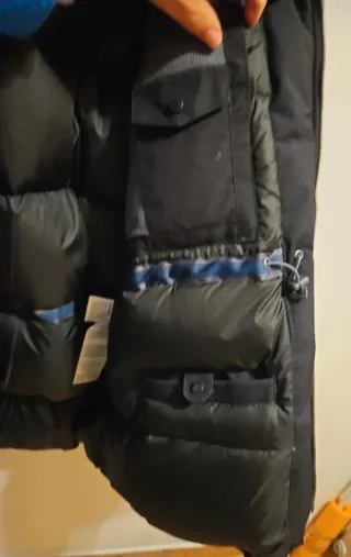 Parka Columbia Hombre Negra con Capucha