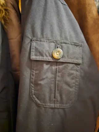 Parka Columbia Hombre Negra con Capucha