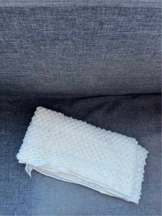 Bufanda beige de punto