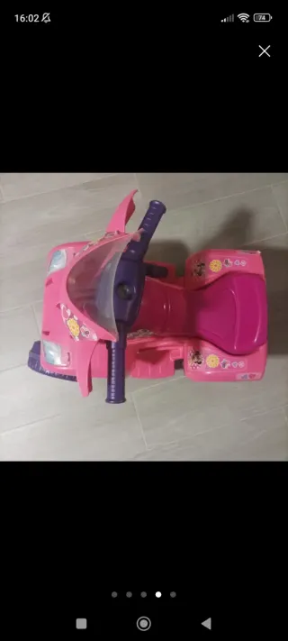 Quad Infantil Minnie Mouse Rosa, Feber