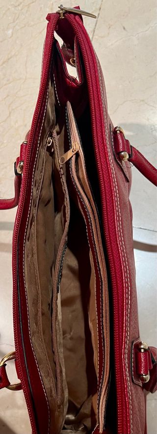 Bolso rojo polipiel