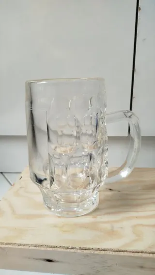 Boccale birra in vetro