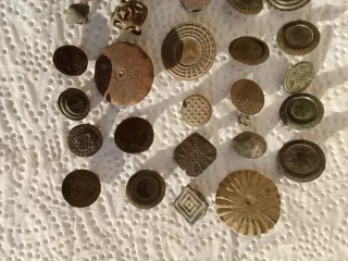 Lote 35 botones antiguos